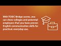 about the toeic bridge® tests