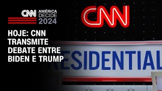 Hoje: CNN transmite debate entre Biden e Trump | CNN ARENA