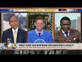 stephen a. reacts to super bowl lvi matthew stafford is a future hall of famer first take