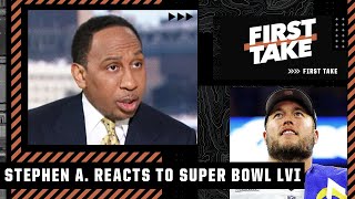 Stephen A. reacts to Super Bowl LVI: 'Matthew Stafford is a future Hall of Famer