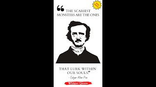Famous Quotes By Edgar Allan Poe | ASMR - Whisper Reading (Use Headphones For Great ASMR Experience)