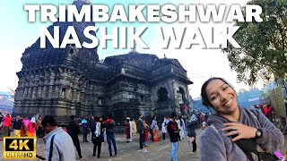 Exciting Walk HINDU PILGRIMAGE Trimbakeshwar Temple, Nashik, Maharashtra 4K