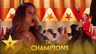Alexa Lauenburger: 11 Y.O. And Her Dogs SHOCK Britain! WATCH! | Britain's Got Talent: Champions