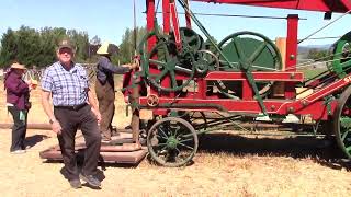 Roots of Motive Power 'Steam Festival' Willits, CA Keystone Drilling rig