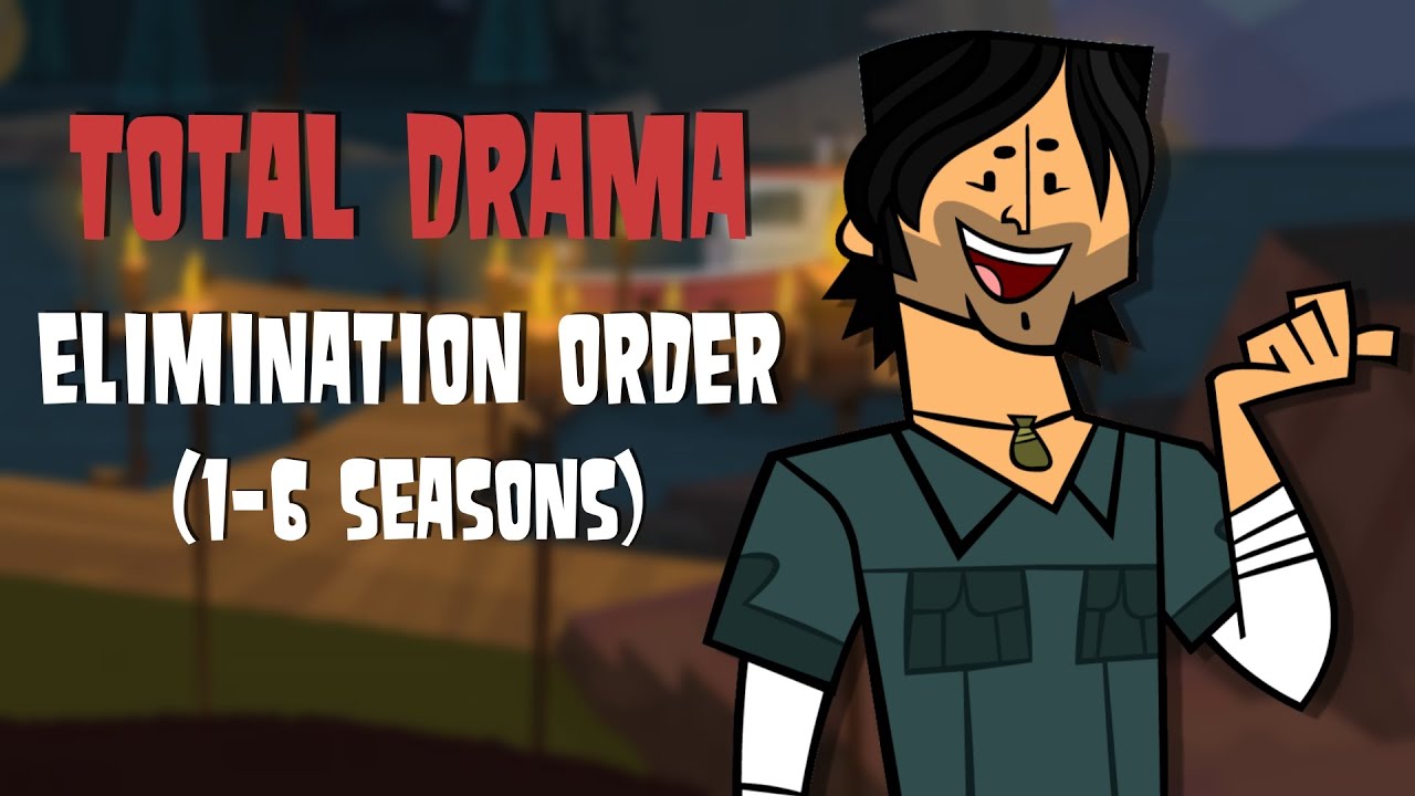 Total Drama Elimination Order (1-6 Seasons) - YouTube