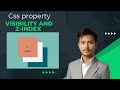 Css visibility and z- index property