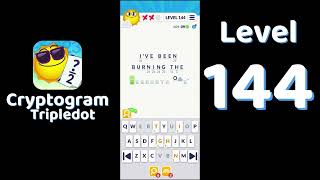 Cryptogram Tripledot Level 144 Answer | SolutionGuruji