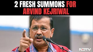 2 Fresh Summons For Arvind Kejriwal, AAP Says "Backup Plan" To Arrest Him