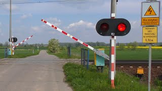 [4K] SSP Siedliska #1 | Polish railroad crossing