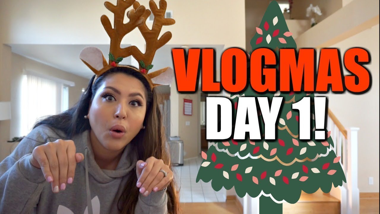 Vlogmas Day 1 Youtube