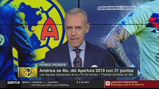América con carro completo para encarar la liguilla del Apertura 2019 - Futbol Picante