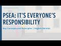 PSEA: It's Everyone's Responsibility