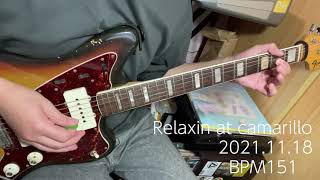 【毎日ジャズギター】リラクシンアットカマリロ18日目 BPM151 Relaxin at camarillo guitar