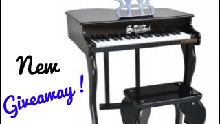 Schoenhut Elite Baby Grand Piano Giveaway