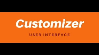 WordPress Customizer UI Plugin 1.1.0 Preview - *New Features*