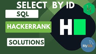 HackerRank SQL Solution |#4 select by id| SQL|Data Analyst Explorers