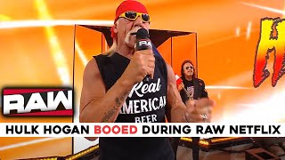 HULK HOGAN BOOED DURING WWE RAW NETFLIX DEBUT!