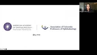 AUPO/AAO Webinar: 2021 Advice for the Ophthalmology Residency Match Season