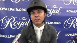 HorseJunkiesUnited.com -  Kent Farrington Interview After Brickenden Trophy Class Royal 2013