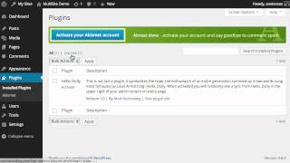 WordPress MultiSite: Plugin Management on a MultiSite Network