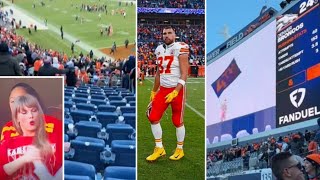 Denver Broncos Troll Travis Kelce And Chiefs By Playing Taylor Swift's Music After game win