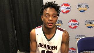 Bearden senior forward Drejean Dave-Tucker: I'm glad we got here