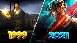 THE EVOLUTION OF BATTLEFIELD GAMES (1999 - 2021)