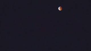 Lunar Eclipse time lapse