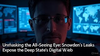 Unmasking the All-Seeing Eye: Snowden’s Leaks Expose the Deep State’s Digital Web |