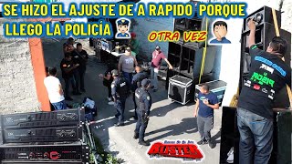 AJUSTE de AUDIO CORRIENDO😱PROBLEMAS en CABLES❌BOCINAS INVERTIDAS y LLEGA LA POLICIA SONIDO BLISTER