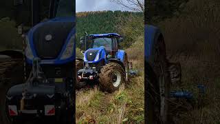 Plowing New Holland T7.290 + Lemken Juwel 7 #tractor #newholland #lemken #agriculture