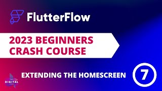 Design and build a #nocode #FlutterFlow App Beginners Crashcourse 2023 Part 7