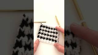 “Pied de poule” a crochet🧶Vídeo tutorial completo en el canal #crochet #tutorial #diy #handmade