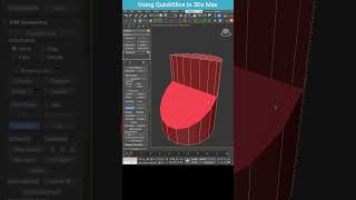 QuickSlice in 3Ds Max – Fast & Precise Edge Cutting! #shorts #3dsmax #modeling