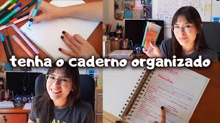 #cadernoorganizado pra ontem! dicas para você ter um caderno lindo 💖