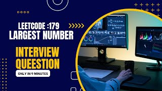 LeetCode Problem |179" Largest Number "| Python3 | Simplest Solution with Explanation