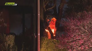 住宅や倉庫など5棟を全焼する火事…焼け跡から1人の遺体が見つかる（静岡・菊川市）