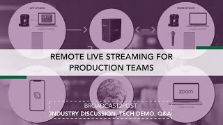 Remote Live Streaming For Production Teams [Extended Version]