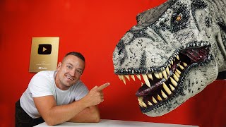 Making the Jurassic World T-Rex from Cardboard
