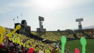 H29.04.16　7回裏　ジェット風船　阪神×広島　甲子園