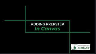PrepStep in Canvas