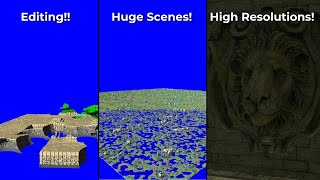 World Editing! Great Detail! Huge Renders!! [ProjectV Devlog #4 6/24/2025]