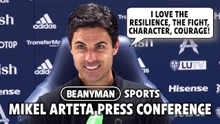 'Love the RESILIENCE, FIGHT, CHARACTER, COURAGE' | Leeds 0-1 Arsenal | Mikel Arteta press conference