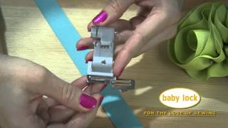 Baby Lock Accessory Spotlight: Serger Elastic Foot