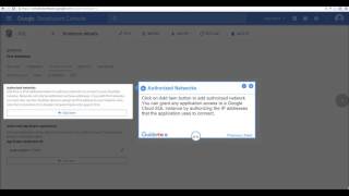 How to Control Access to Your Google Cloud SQL Instance