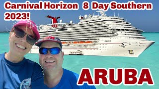 Carnival Horizon 8 day Southern Caribbean | ARUBA Baby Beach | Big Mamma's Grill Aruba