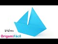 ⛵ Cómo hacer un barco velero de papel con Origami ¡Fácil!