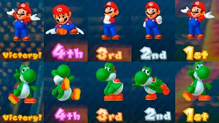 Mario Party Series - Luigi Vs Rosalina Vs Peach Vs Yoshi Vs Toadette Vs Bowser Jr