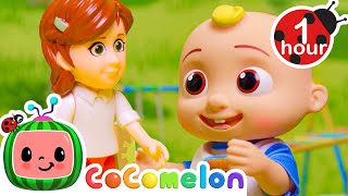 Yes Yes Playground Song - Toy Version | CoComelon Toy Play Learning | Nursery Rhymes for Babies