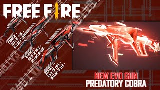MP40 Predatory Cobra Transformation | Garena Free Fire